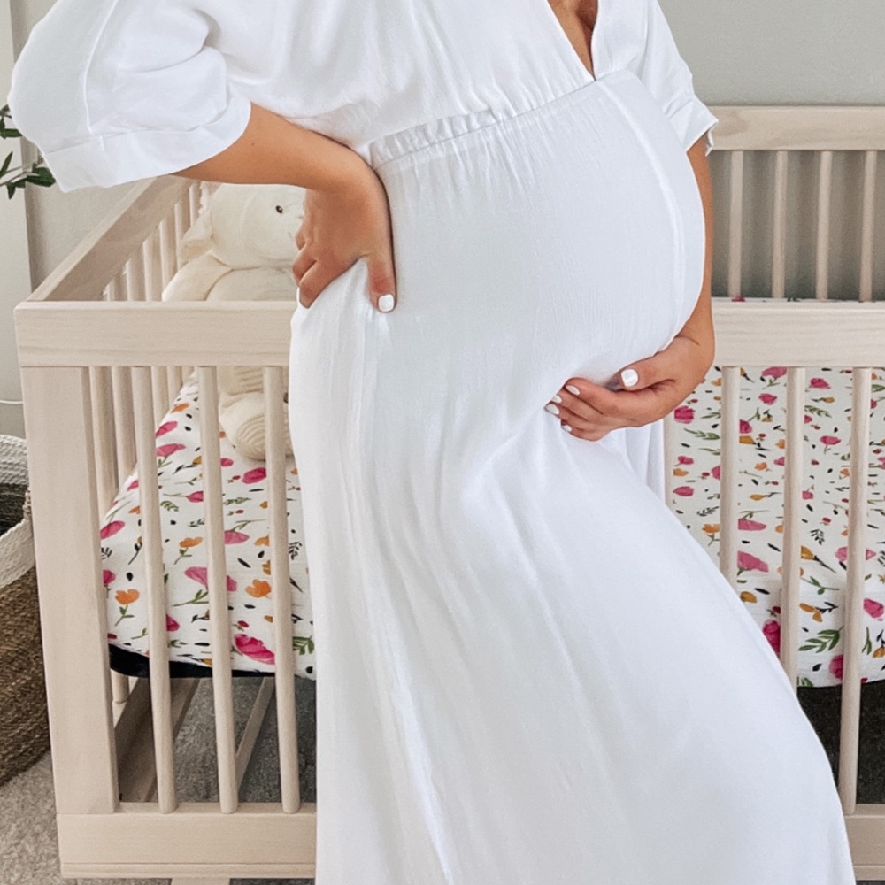 Petal & Pup Beige Maxi Dress